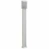 Outdoor Floor Lamps 3pcs Silver 110cm Stainless Steel