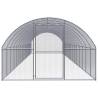 Outdoor Chicken Coop 3x16x2m Galvanised Steel - HipoMarket