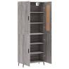 Stylish Highboard Grey Sonoma - Durable Storage Solution