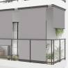 Stylish Grey Balcony Side Awning - 145x250 cm | HipoMarket