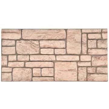 3D Wall Panels Beige Brick Design - 11 pcs EPS | HipoMarket