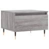 Stylish Grey Sonoma Coffee Table - 50x46x35 cm