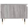 Stylish Grey Sonoma Coffee Table - 50x46x35 cm