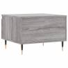 Stylish Grey Sonoma Coffee Table - 50x46x35 cm