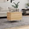 Coffee Table Sonoma Oak 60x44.5x45 cm Engineered Wood Colour sonoma oak Quantity in Package 1 