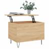 Elegant Coffee Table Sonoma Oak - 60x44.5x45 cm