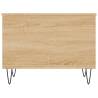 Elegant Coffee Table Sonoma Oak - 60x44.5x45 cm