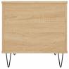 Elegant Coffee Table Sonoma Oak - 60x44.5x45 cm