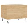 Elegant Coffee Table Sonoma Oak - 60x44.5x45 cm