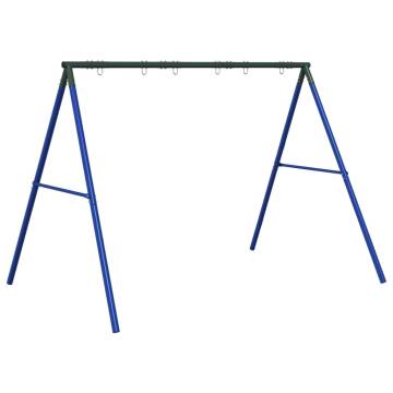 Swing Frame for Outdoors - 6 Hooks - Blue Steel