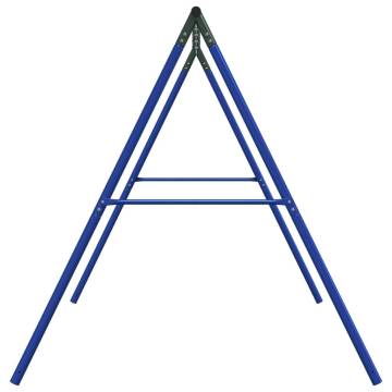 Swing Frame for Outdoors - 6 Hooks - Blue Steel