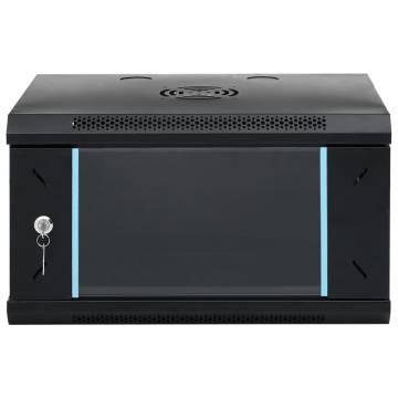 6U Wall Mounted Network Cabinet - 19" IP20 | Durable & Secure