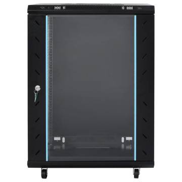 15U Network Cabinet with Swivel Feet - Durable & Secure | HipoMarket