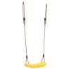 Outdoor Swing Seat for Kids - Adjustable Rope Yellow