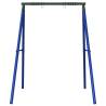 Blue Steel Outdoor Swing Frame with 2 Hooks - Hipomarket