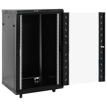 18U Network Cabinet with Swivel Feet - Durable & Secure | HipoMarket