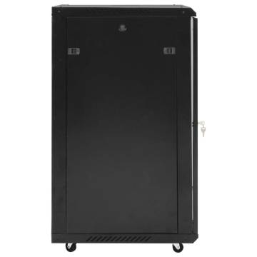 18U Network Cabinet with Swivel Feet - Durable & Secure | HipoMarket