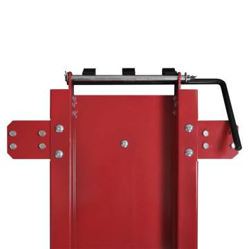 Red Motorcycle Dolly Stand - High Quality & Easy to Use