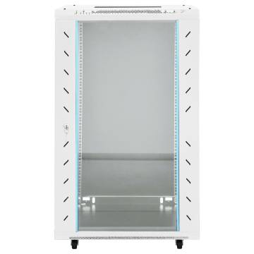 18U Network Cabinet with Swivel Feet - 60x60x100 cm