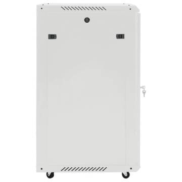 18U Network Cabinet with Swivel Feet - 60x60x100 cm