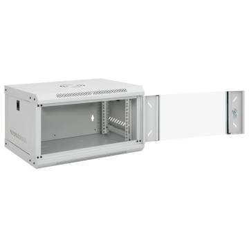 6U Wall Mounted Network Cabinet - 19" IP20 - Durable & Secure