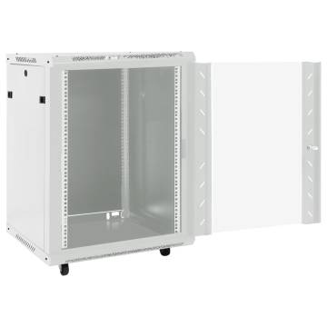 15U Network Cabinet with Swivel Feet | IP20 53x40x80 cm