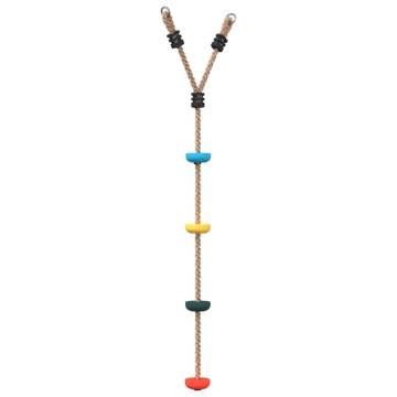 Disc Rope Swing for Kids - Fun Multicolour Swing Set Accessory