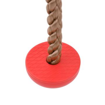 Disc Rope Swing for Kids - Fun Multicolour Swing Set Accessory