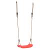 Outdoor Swing Seat for Kids - Adjustable Red Swing - Hipomarket