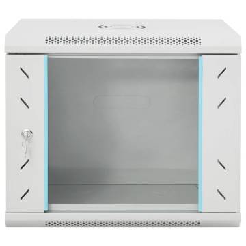 9U Wall Mounted Network Cabinet 19" IP20 - Durable & Secure