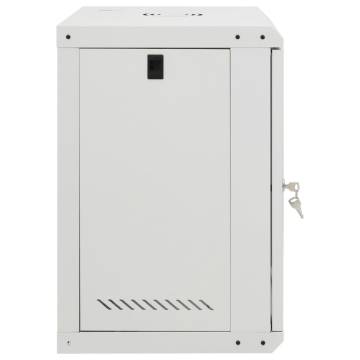 12U Wall Mounted Network Cabinet 19" - Durable & Secure