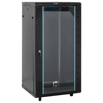 22U Network Cabinet with Swivel Feet - 19" IP20 | HiPoMarket