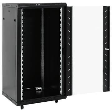 22U Network Cabinet with Swivel Feet - 19" IP20 | HiPoMarket