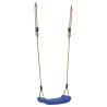 Blue Outdoor Swing Seat for Kids - Adjustable Rope