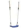 Blue Outdoor Swing Seat for Kids - Adjustable Rope