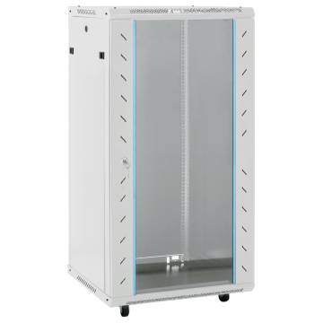 22U Network Cabinet with Swivel Feet - IP20, 60x60x120 cm