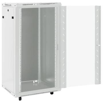 22U Network Cabinet with Swivel Feet - IP20, 60x60x120 cm