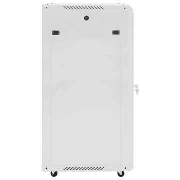 22U Network Cabinet with Swivel Feet - IP20, 60x60x120 cm