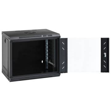 9U Wall Mounted Network Cabinet 19" - Durable & Secure | Hipomarket