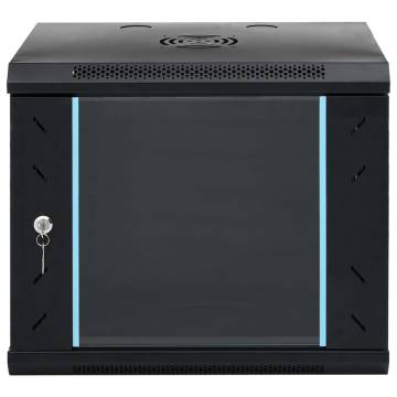 9U Wall Mounted Network Cabinet 19" - Durable & Secure | Hipomarket