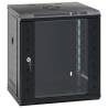 12U Wall Mounted Network Cabinet 19" IP20 53x40x60 cm Colour black Size 530 x 400 x 600 mm 