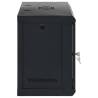 12U Wall Mounted Network Cabinet 19" IP20 - Black & Durable