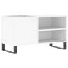 Stylish White Record Cabinet | 85x38x48 cm - Hipomarket UK