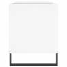 Stylish White Record Cabinet | 85x38x48 cm - Hipomarket UK