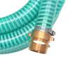 Suction Hose with Brass Connectors 10m - Durable & Reliable