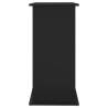 Stylish Aquarium Stand - Black 81x36x73 cm Engineered Wood