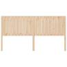 Stylish Solid Wood Pine Bed Headboard | 185.5x4x100 cm