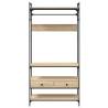 Wardrobe with Drawers - Sonoma Oak 89x39x184.5 cm | HipoMarket