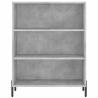 Stylish Highboard Concrete Grey | 69.5x34x180 cm | Hipomarket