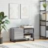 Record Cabinet Grey Sonoma - Stylish Vinyl Storage | HipoMarket